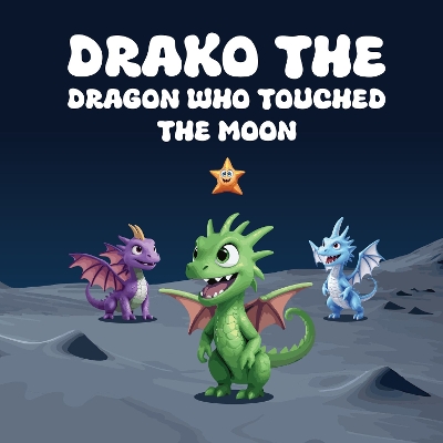 Book cover for Drako The Dragon Who Touched The Moon