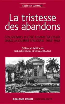 Book cover for La Tristesse Des Abandons - Elisabeth Schmidt