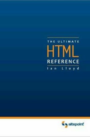 Cover of The Ultimate HTML Reference