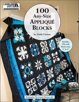 Book cover for 100 Any-Size Applique Blocks