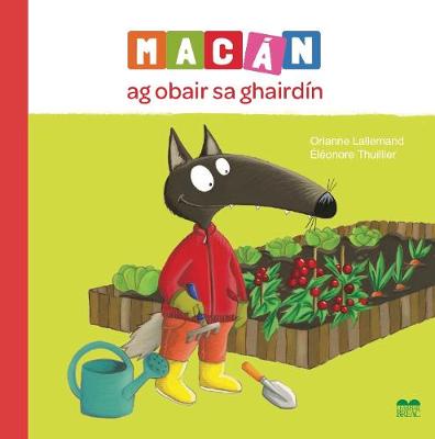 Book cover for Macán ag Obair sa Ghairdín