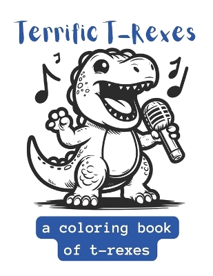 Book cover for Terrific T-Rexes