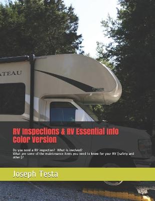 Book cover for RV Inspections & RV Essential Info - Color Version