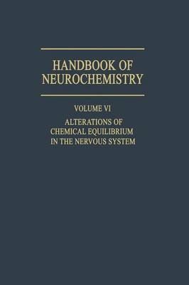 Book cover for Alterations of Chemical Equilibrium in the Nervous System