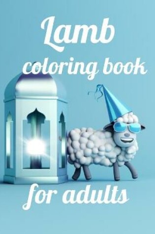 Cover of Lamb coloring book for adults