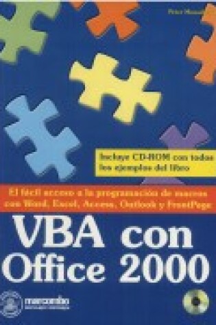 Cover of VBA Con Office 2000 - Con CD-ROM