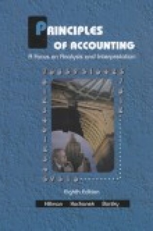 Cover of Principles of Accounting