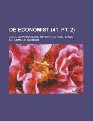 Book cover for de Economist (41, PT. 2)