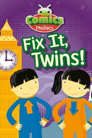 Cover of T291A Comics for Phonics Fix It Twins Red B Set 9