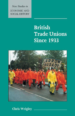 Book cover for British Trade Unions since 1933