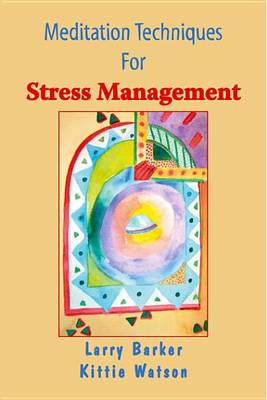 Book cover for Meditation Techniques for Stress Management