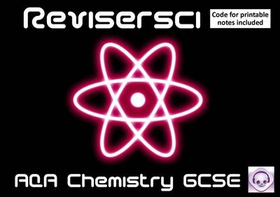 Book cover for Revisersci Chemistry Revision: GCSE AQA (A*-C)