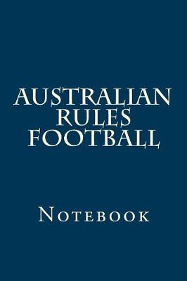 Book cover for Australian Rules Football