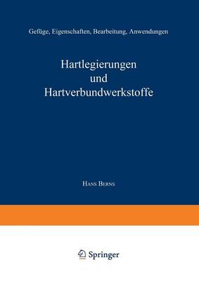 Book cover for Hartlegierungen und Hartverbundwerkstoffe