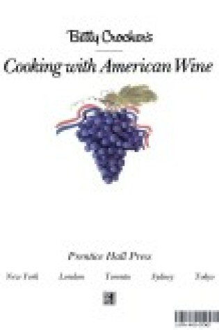 Cover of Betty Crocker'S Cooking with American Wine