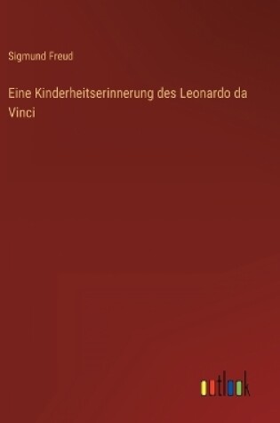 Cover of Eine Kinderheitserinnerung des Leonardo da Vinci