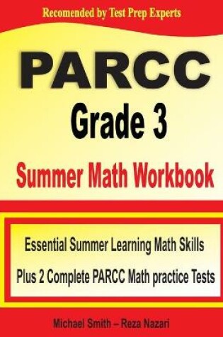 Cover of PARCC Grade 3 Summer Math Workbook