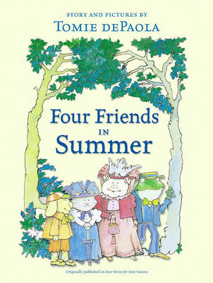 Book cover for Four Friends in Summer