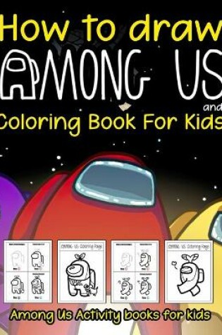 Cover of Among Us Activity Book For Kids