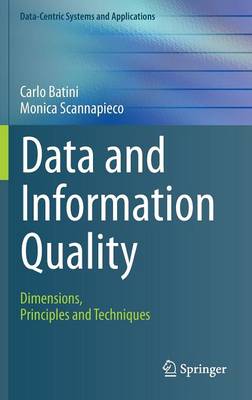 Cover of Data and Information Quality