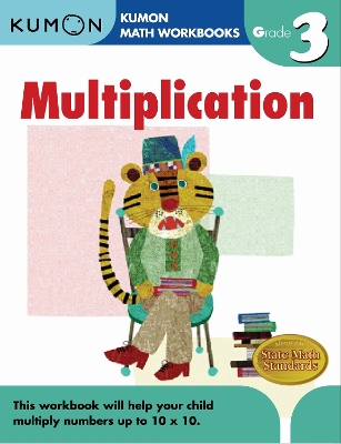 Book cover for Kumon Grade 3 Multiplication