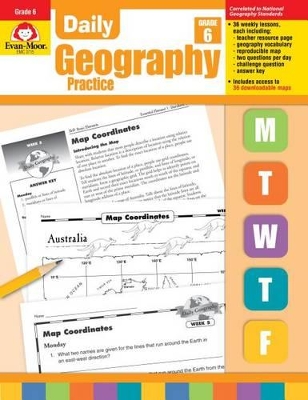 Book cover for Daily Geography Practice