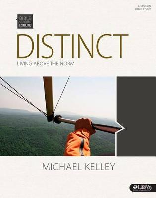 Book cover for Distinct: Living Above the Norm Bible Study Book