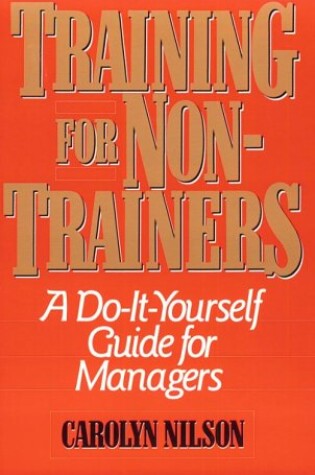 Cover of Training for Non-trainers