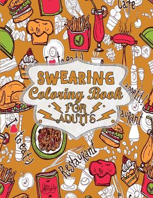 Book cover for Swearing Coloring Book