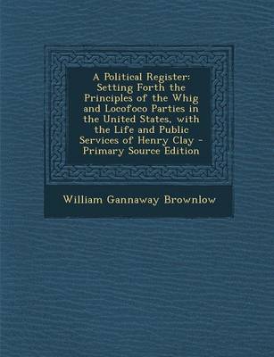 Book cover for A Political Register