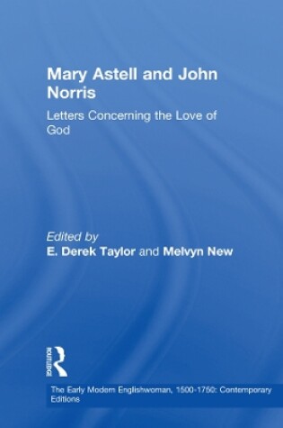 Cover of Mary Astell and John Norris