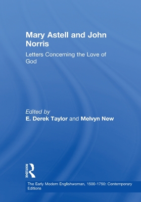 Book cover for Mary Astell and John Norris