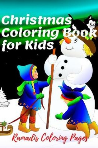 Cover of Christmas Coloring Book for Kids