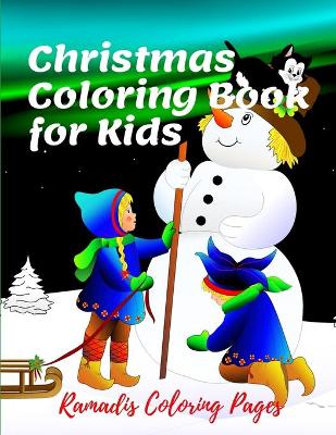 Cover of Christmas Coloring Book for Kids