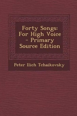 Cover of Forty Songs