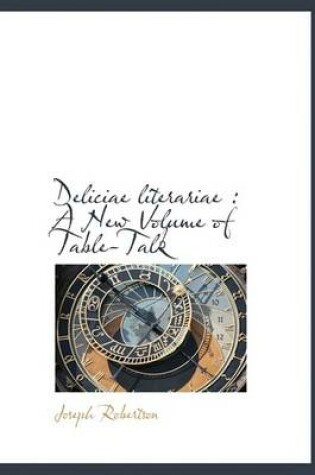 Cover of Deliciae Literariae