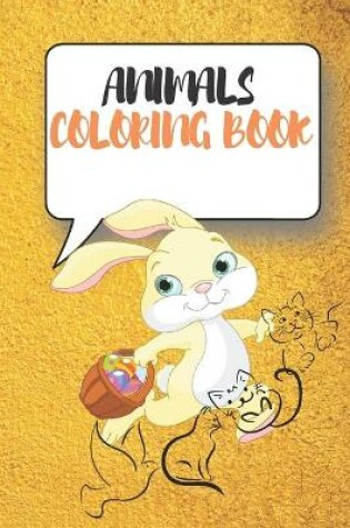 Cover of Animals coloring book