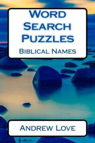 Cover of Word Search Puzzles Biblical Names