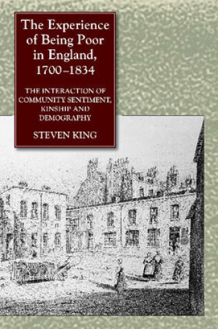 Cover of Experience of Being Poor in England, 1700-1834