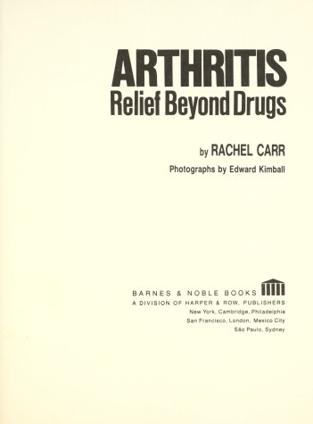 Book cover for Arthritis