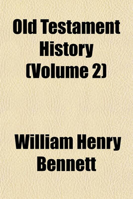 Book cover for Old Testament History (Volume 2)