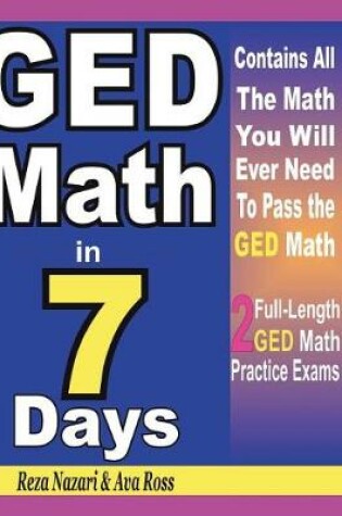 Cover of GED Math in 7 Days