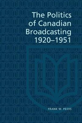 Book cover for Politics of Canadian Broadcasting, 1920-51