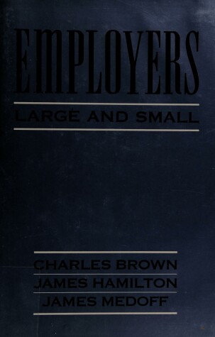 Book cover for Employers Large and Small