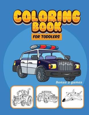 Book cover for Coloring Book For Toddlers