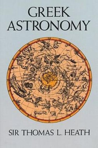 Cover of Greek Astronomy