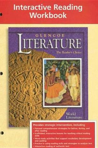 Cover of Glencoe World Literature Interactive Reading Workbook