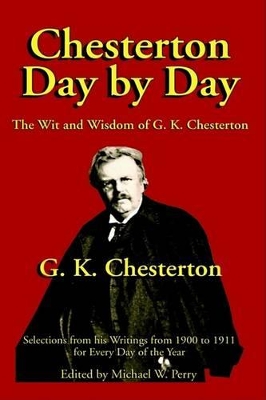 Book cover for Chesterton Day by Day