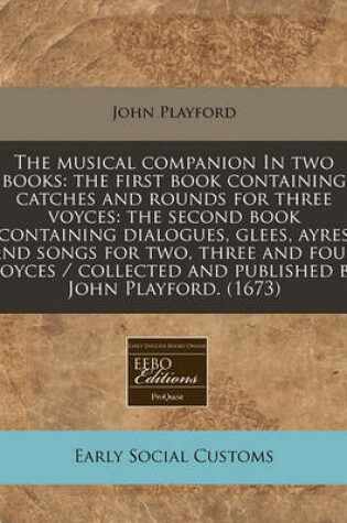 Cover of The Musical Companion in Two Books
