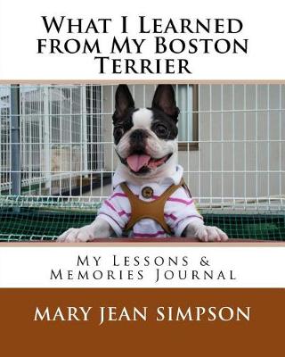 Book cover for What I Learned from My Boston Terrier